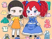 Cute doll dress up