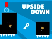 Upside down