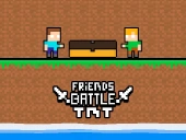 Friends battle tnt