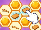 Collect honey puzzle