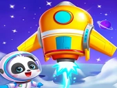 Little panda space journey