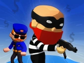 Bank robbery   puzzle shooter