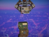 Steampunk tower builder