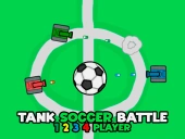 Tank soccer battle 1 2 3 4 player