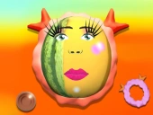 Makeup fruits