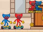 Red and blue hugli wugli