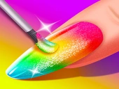 Girls fashion nail salon