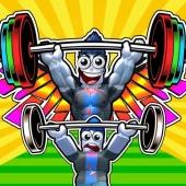 Obby: gym simulator, escape
