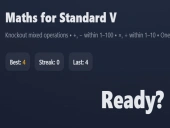 Maths for standard v