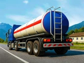 Oil tanker truck parking game