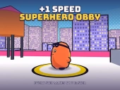 +1 speed superhero obby