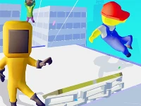 Parkour run - race 3d