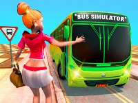 Passenger bus taxi driving simulator