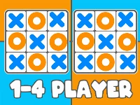 Tic tac toe 1-4 player