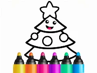 Drawing christmas for kids