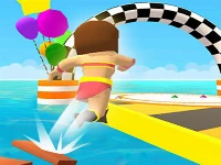 Super race 3d running game