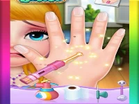 Evie hand doctor fun games for girls online baby