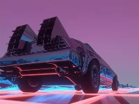 Futuristic racer